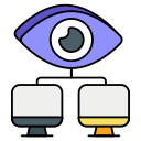 monitoreo de datos icon