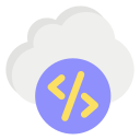 codificación en la nube icon