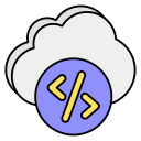 codificación en la nube icon