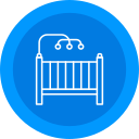 cuna de bebe icon