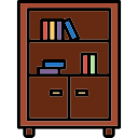 estante para libros icon