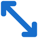 diagonal icon