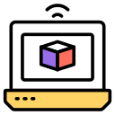 cubo 3d icon