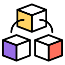 cubo 3d icon