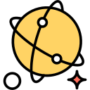 planeta giratorio icon