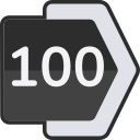 100 icon