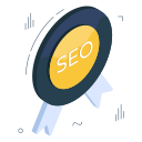 insignia de seo icon