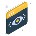 monitoreo web icon