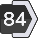 84 icon