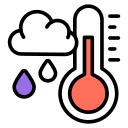 temperatura de las nubes icon