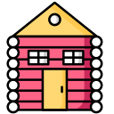 casa de madera icon