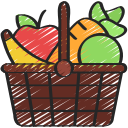 canasta de frutas icon