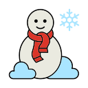 muñeco de nieve icon