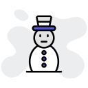 muñeco de nieve icon