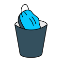 contenedor de basura icon