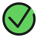 marca de verificación icon