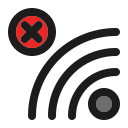 wi-fi apagado icon