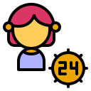service 24 heures sur 24 