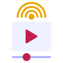 Streaming icon