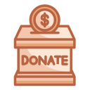 caja de donación icon