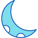 luna creciente icon