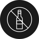 no alcohol icon