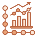 gráfico de progreso icon