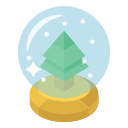 globo de nieve icon