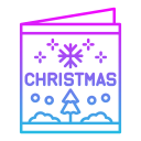 tarjeta de navidad icon