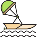 parasailing icon