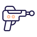 pistola laser icon