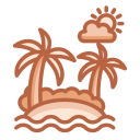 isla tropical icon