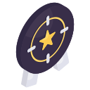 insignia de estrella icon