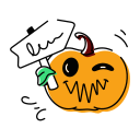 calabaza aterradora icon