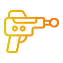 pistola laser icon