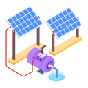 energía solar icon