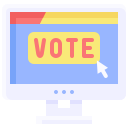 votación en línea icon