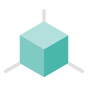 cubo 3d icon