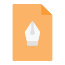 archivo vectorial icon