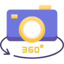 camara virtual icon