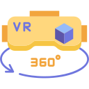 vídeo 360 icon