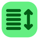 ordenar datos icon