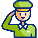 militar animated icon