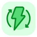 energía renovable icon