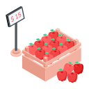 caja de manzana icon