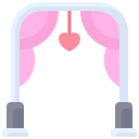 Wedding arch icon