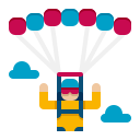 Parachuting 