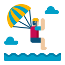 parasailing 