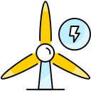 energía eólica icon