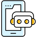 robot de chat icon